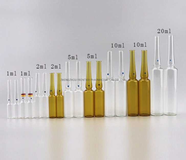 ISO Standard Glass Ampoule 1ml 2ml 3ml 5ml 10ml Clear