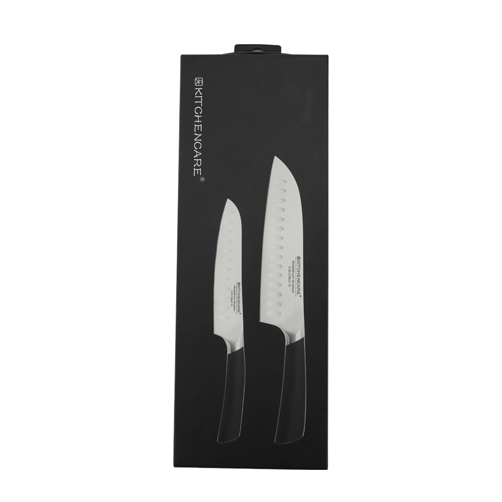 Kitchencare Juego de Cuchillos Japoneses de acero inoxidable 2pcs cuchillo de cocina