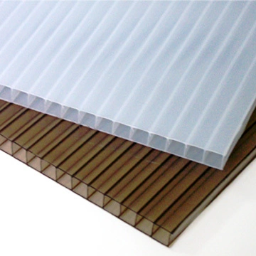 Building Material Polycarbonate Hollow Sheet for House Colorful Plastic Honeycomb Panels