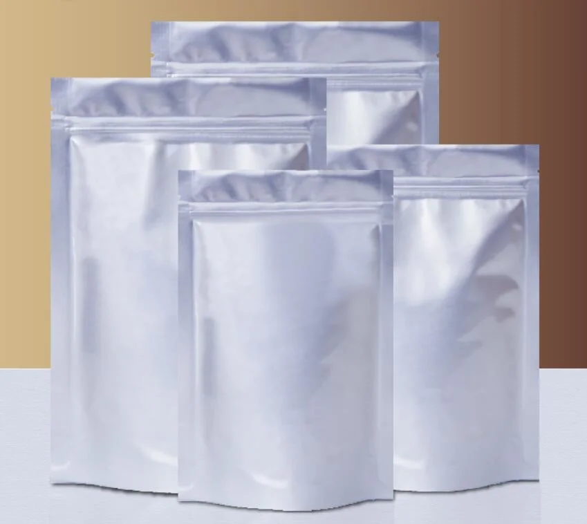Aluminium Folie Ziplock Tasche Dreidimensionale Reißverschluss-Tasche Kunststoff Lebensmittel Verpackung Beutel Aluminiumfolie Beutel Th8063