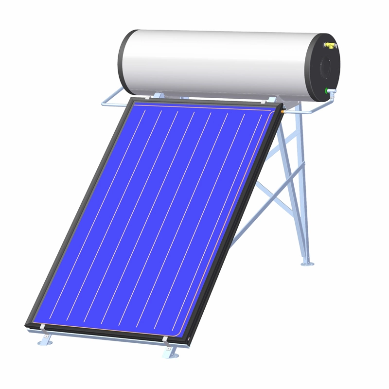 Open Loop Flat Panel Solar Water Heater with Open-Loop Systems