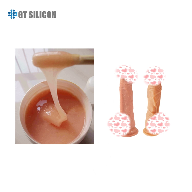 RTV-2 Room Temperature Vulcanized Liquid Silicon Addition Reaction Silicone Rubber for Sex Toys