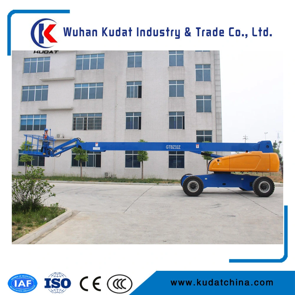 58m Hydraulic Telescopic Boom Lift for High Building Working