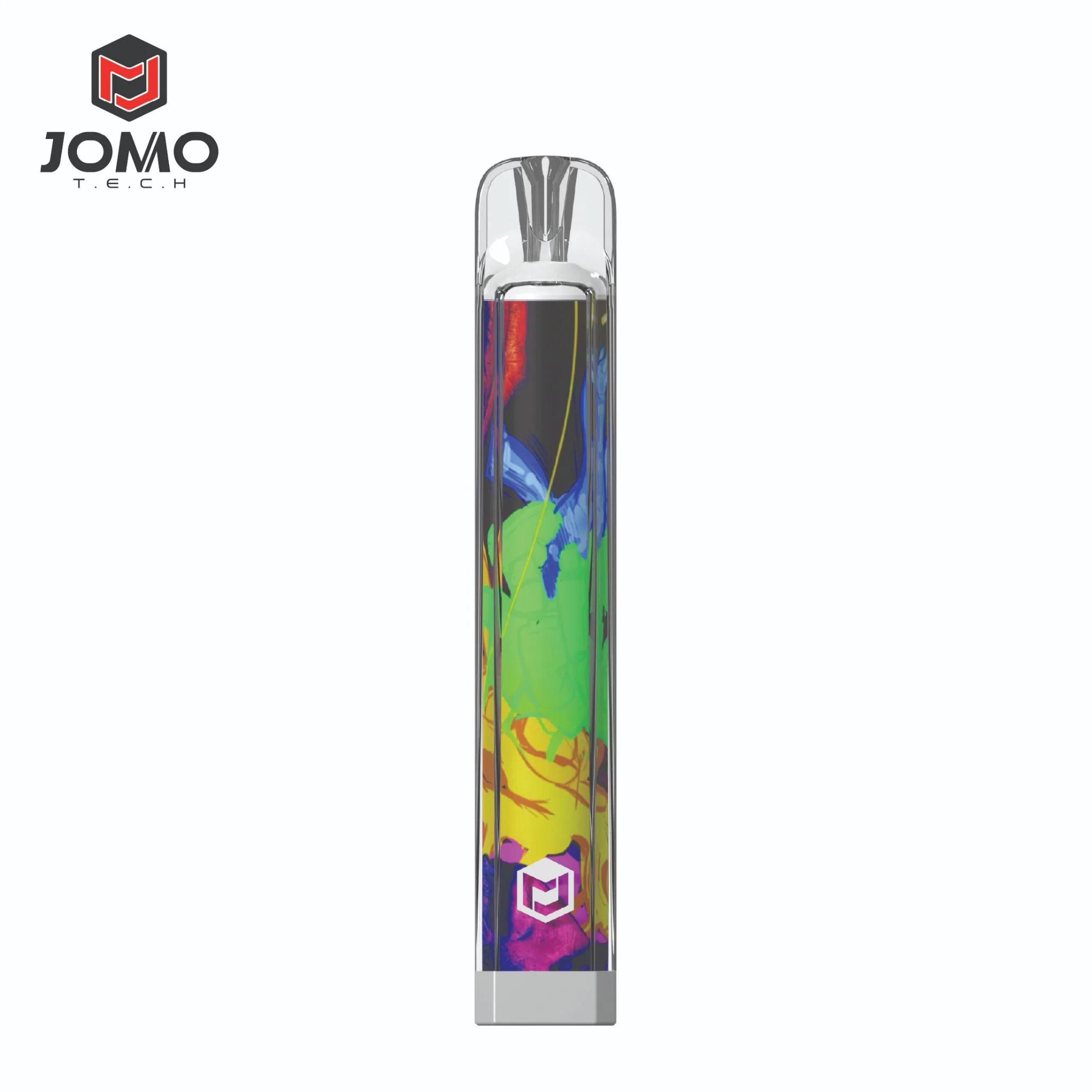 Precio al por mayor lápiz VAPE cristal personalizado 2ml E-Liquid Pod 600 Púff desechable E-Zigaretten Bar pañal