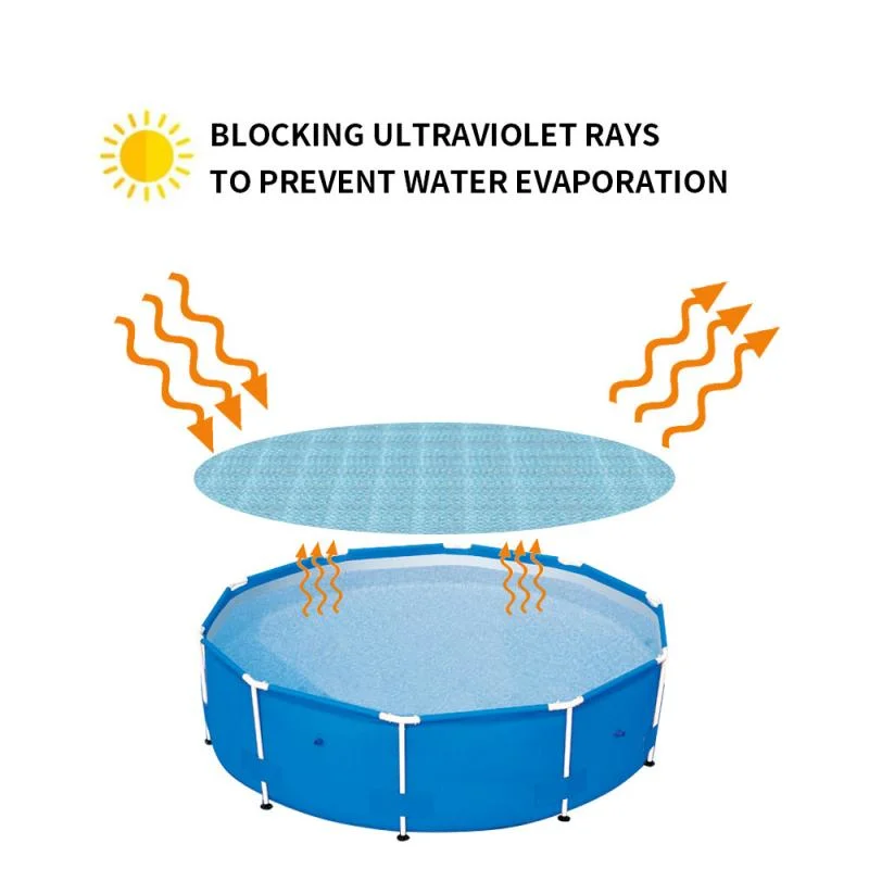 حوض السباحة فقاعة غطاء الحرارة العزل ضد حمام السباحة المزدوج