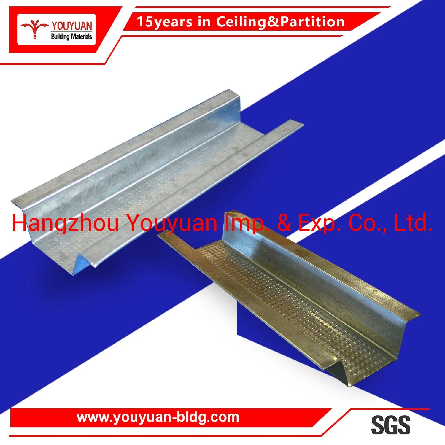 Galvanized Steel Furring Channel Metal Furring Channel for Ceiling