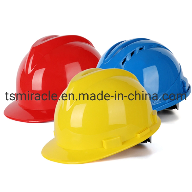 Protective Cap Safety Helmet Industrial Building Breathable and Thickened