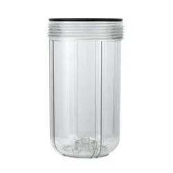 10 Inch Big Clear Water Filter Cartridge Housing for Whole House Water Filter Treatment System