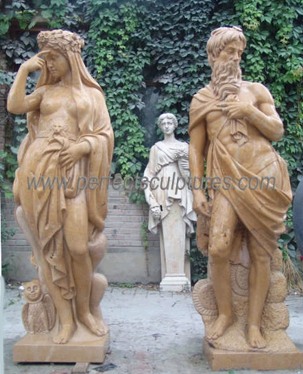 Marble Carving Statue Antique Sculpture Carved Stone for Garden Decoration (SY-X1191)