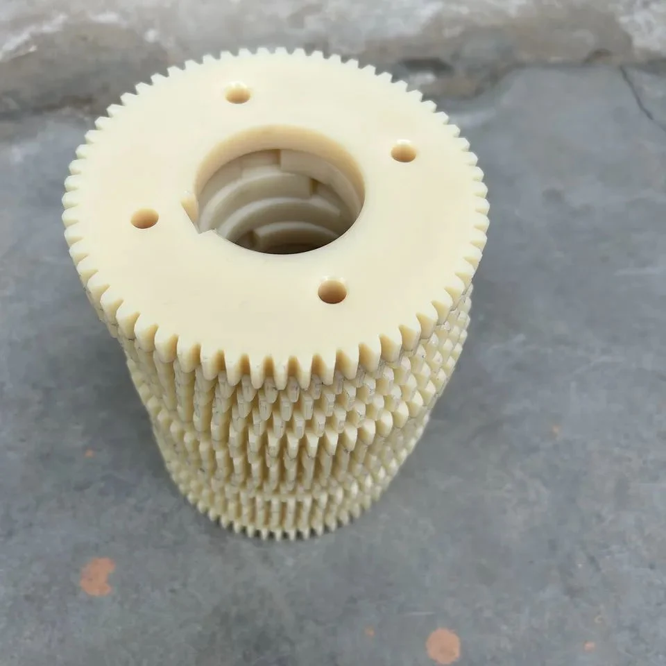 Engineering Plastic HDPE UHMWPE Customized Nylon Gears Mc Can Add Carbon Fiber Glass Fiber Water Proof Plastic Panel