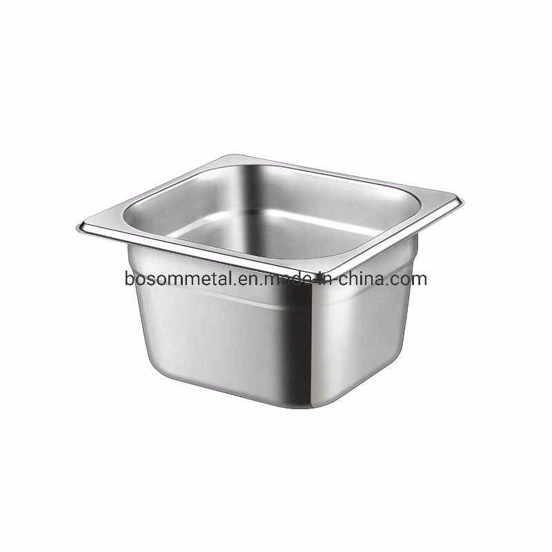 Kitchenware Stainless Steel Utensil Gastronorm Food Storage Container Gn Pan Tray