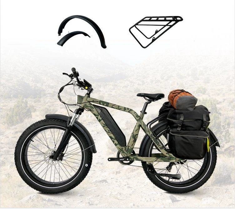 26*4,0 Big Power Fat Tire Electric Mountain eBike bicicleta eléctrica Con CE