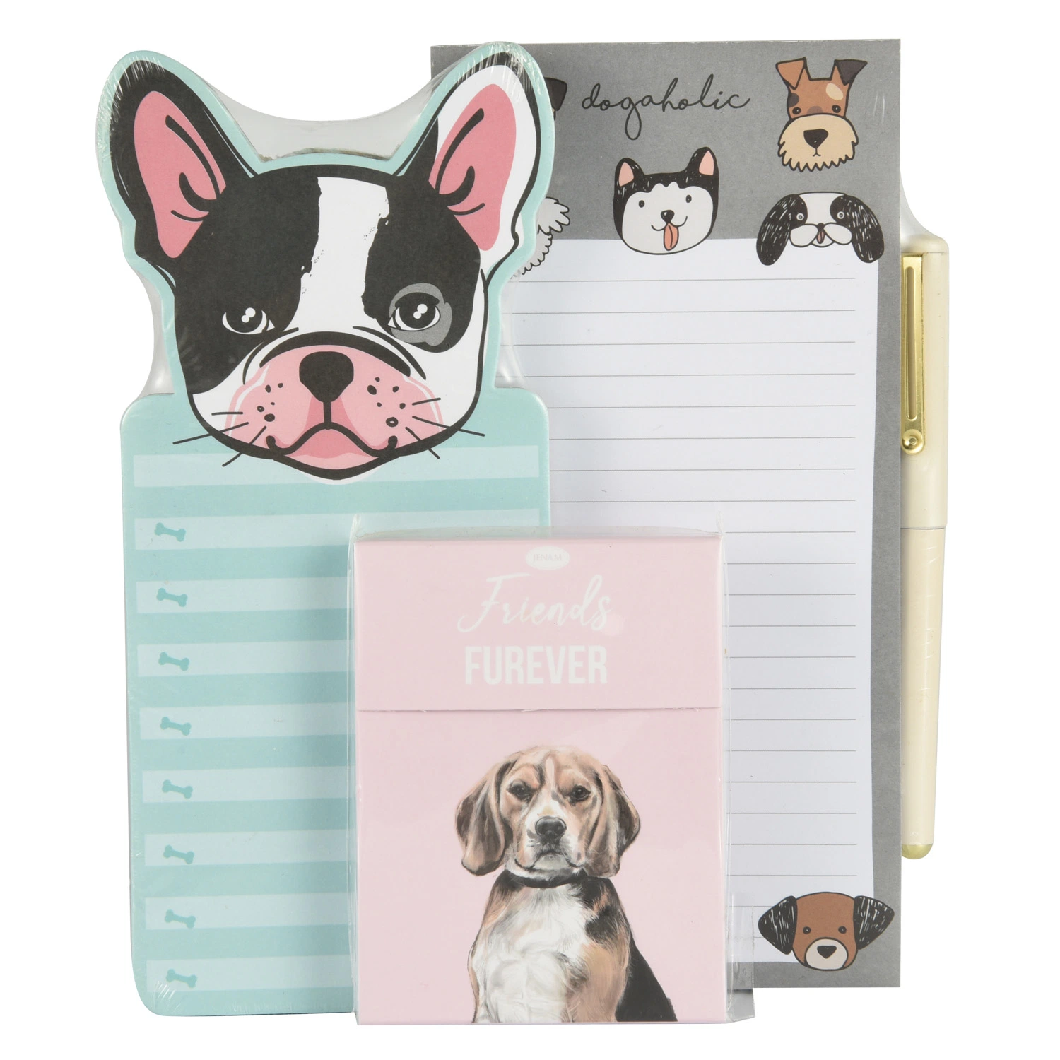 School Supplies Animal Memo Pad with Cat and Dog Stationery Products