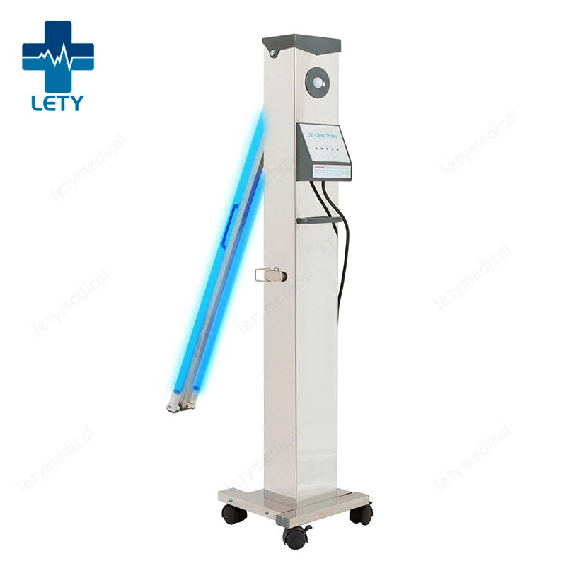 Hot Sell Hospital Germicidal Car Disinfecting UV Lamp Trolley Sterilizing Machine Price Car UV Lamp