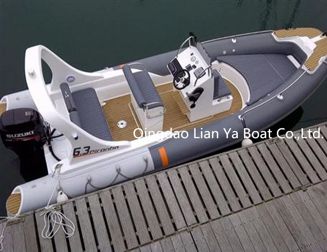 Liya 6.2m Lancha de pasajeros Hypalon costilla Venta de barcos