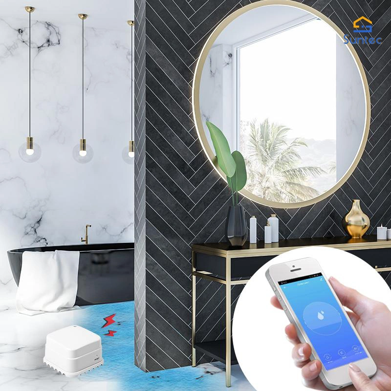 WiFi Smart Water Leakage Alarm for Home Security Water Leak Alarm