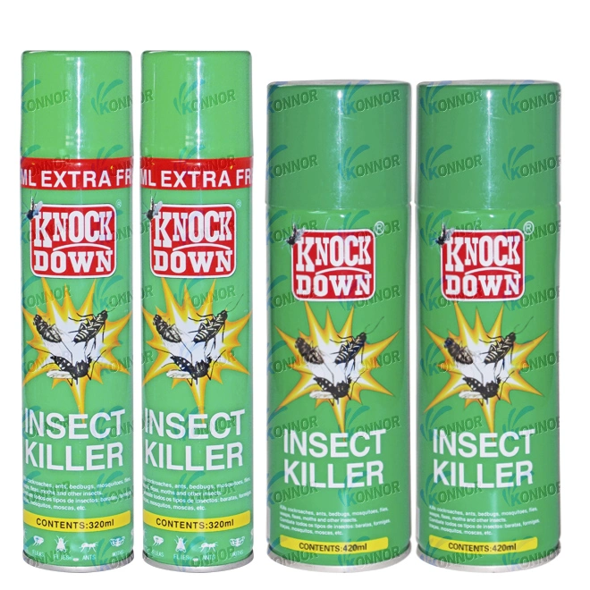 Insecticida eficaz Spray para matar mosquitos, cucarachas y otros insectos