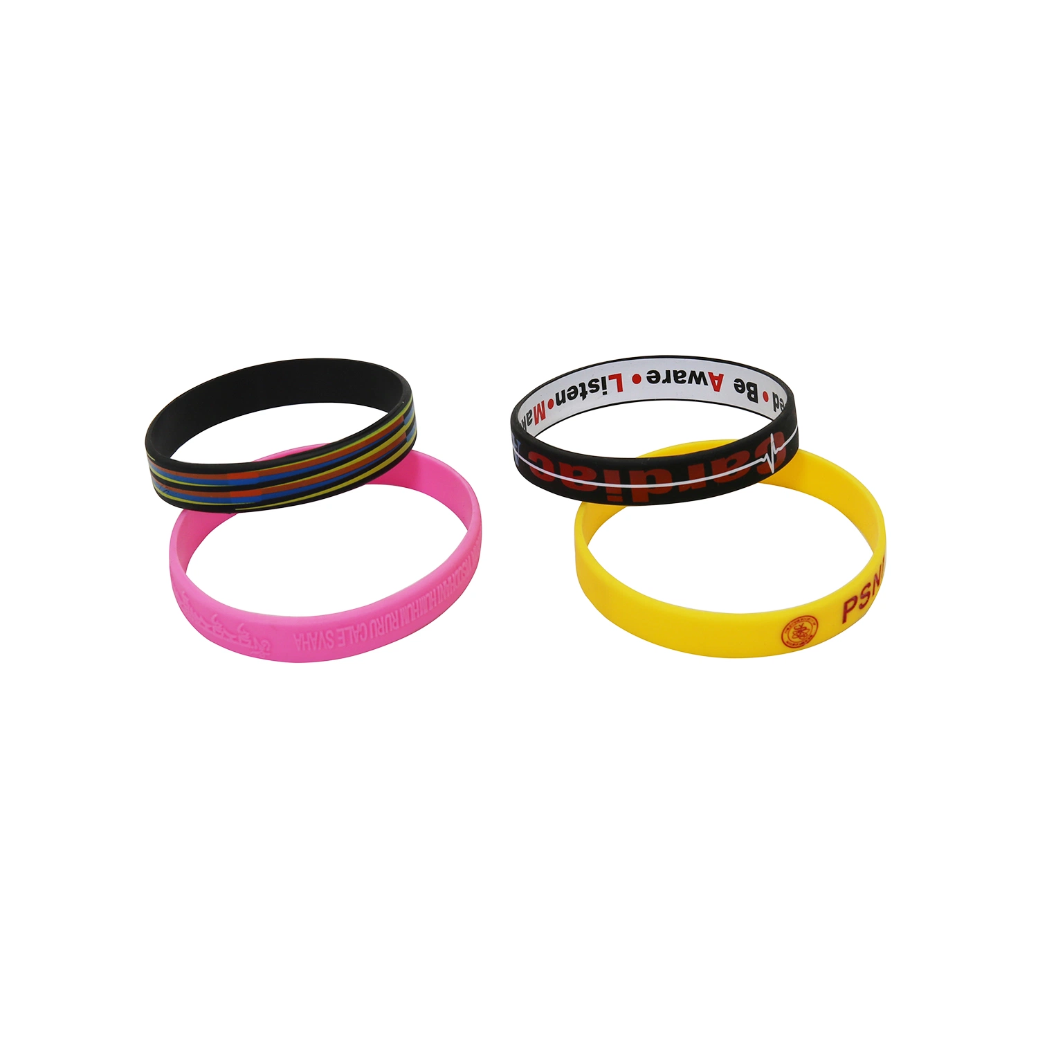 Custom Printed Silicone Wrist Strap - Promotional Gift for Events