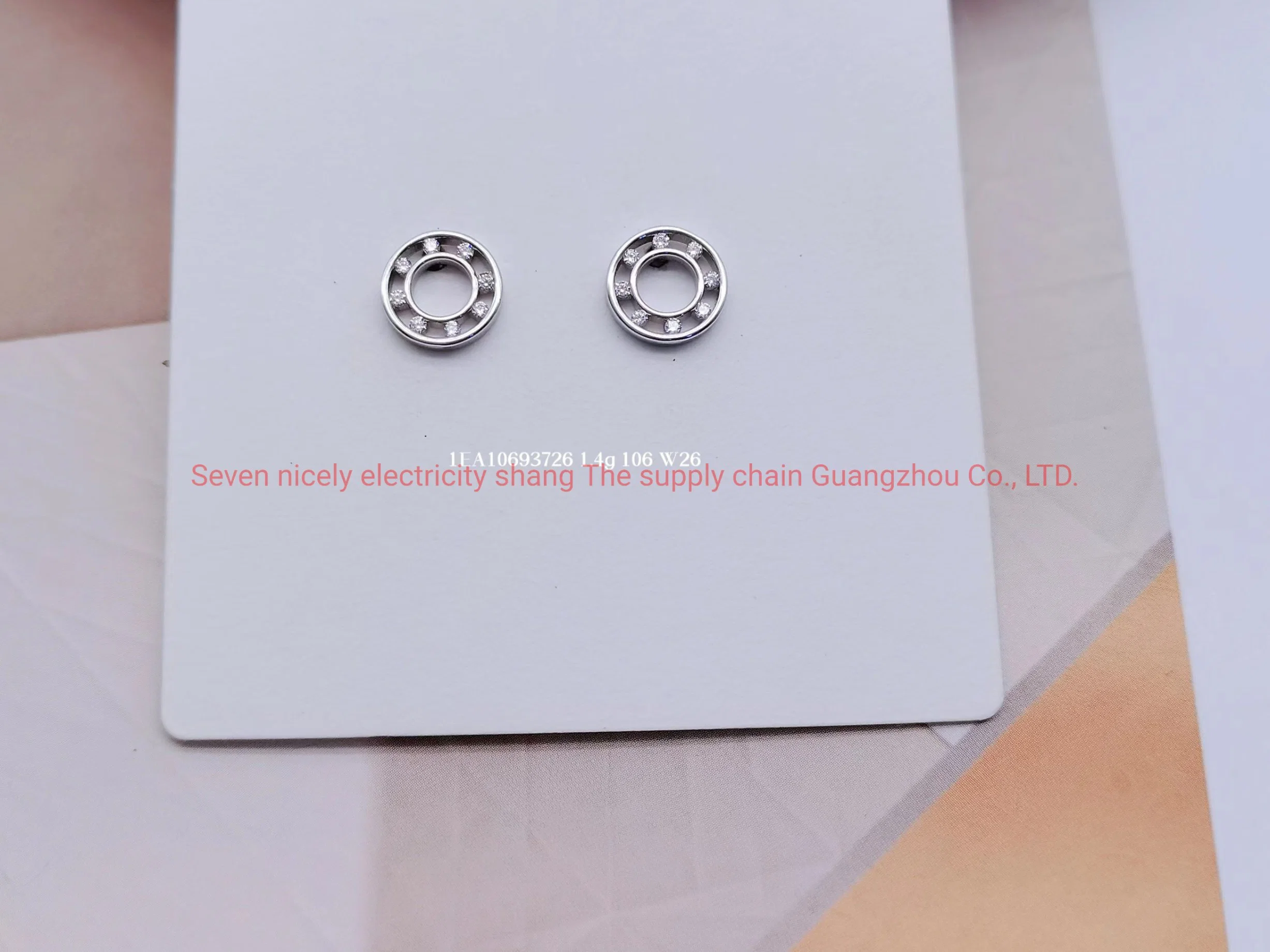 Custom Jewellery Fashion Design High quality/High cost performance  OEM ODM Women Accessories Earrings 925 Sterling Silver