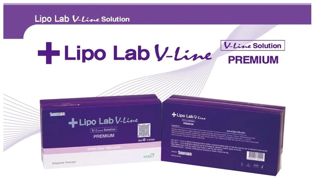 Coreia Atacado LipoLab Lipoab Vline lipólise Pc solução Lipodisdissolver injeção para Rosto e corpo Slimming Kybella sem efeitos secundários injecção de lipólise