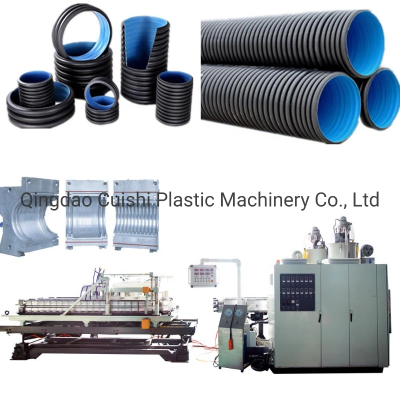 PP PE. ABS, PPR, Pex, Silicon Core Cod spiral Corrugated Pipe Extrusion Machine /Plastic Extrusion Machine Manufacturers/Polyethylene Pipe Extruder Extrusion