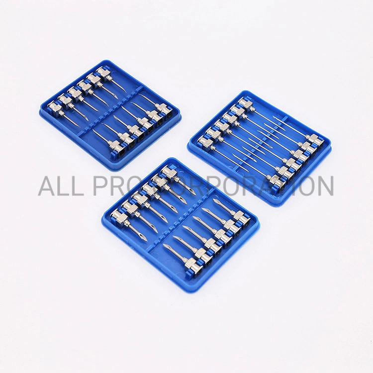 Metal Vaccination Needles Veterinary Stainless Steel Syringes Needles