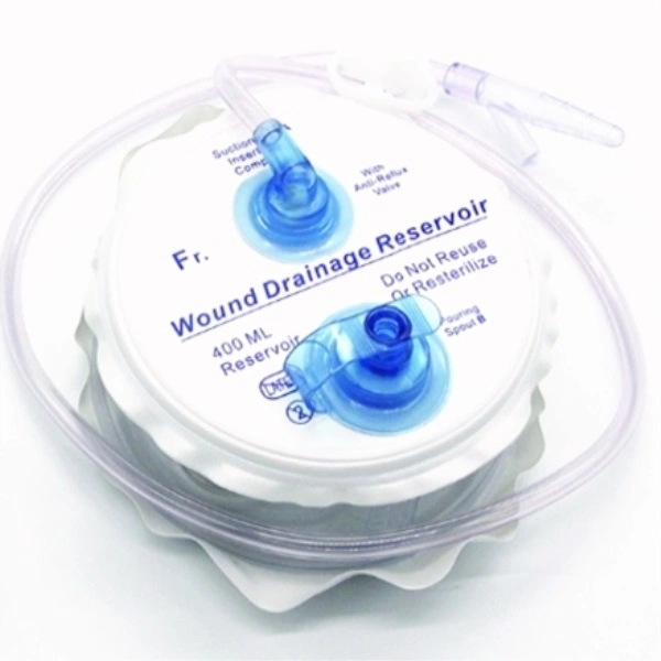 Disposable Negative Pressure Closed Wound Drainage Reservoir System Hollow Type 500ml