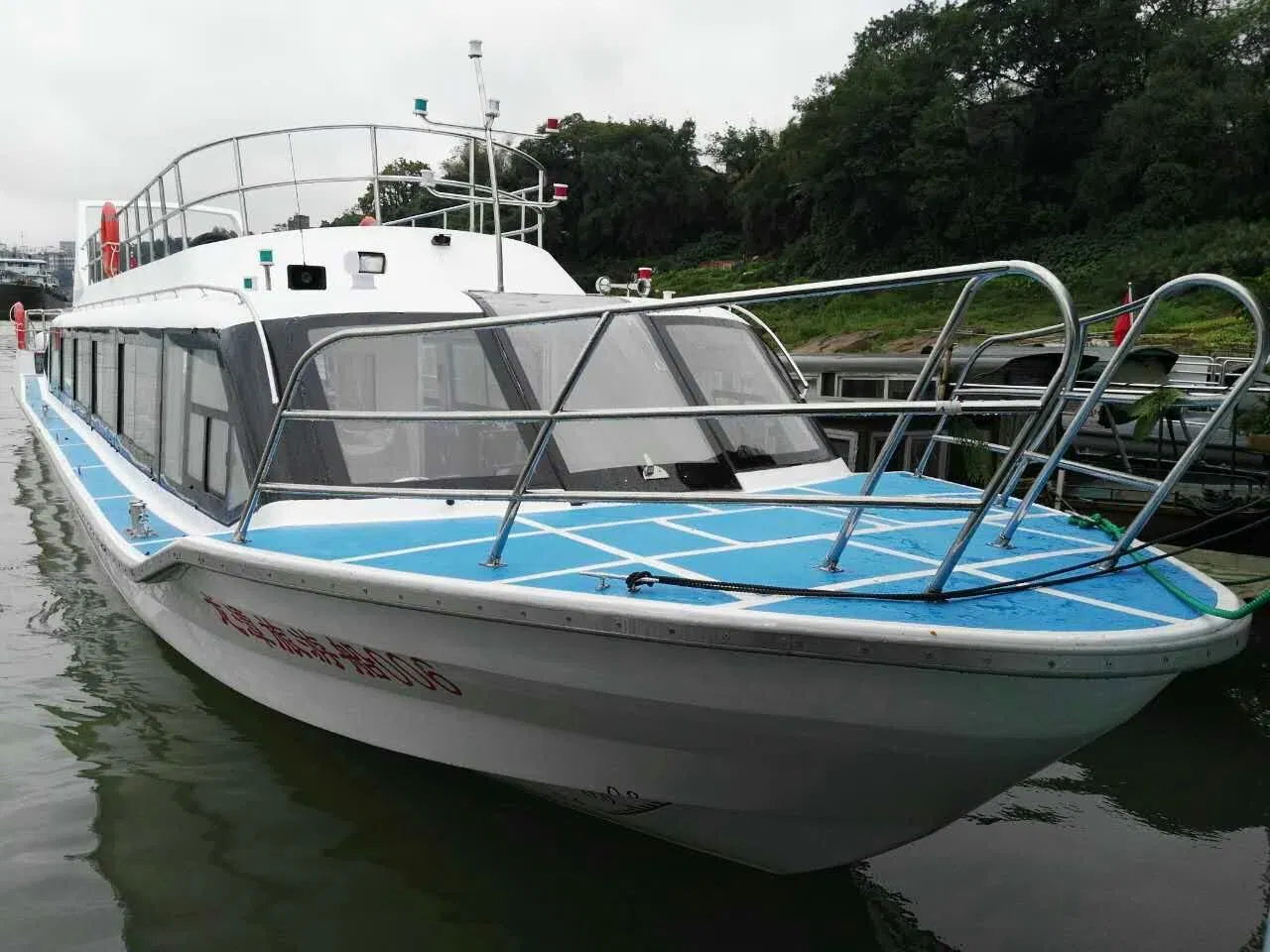 30seats FRP Fast Passenger Boat/Crew Boat/ Ferry Boat for Sale