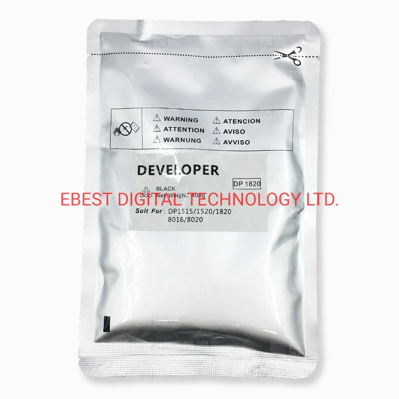 Copier Spare Part Compatible Dp-1820 Developer for Panasonic Dp1515/1520/1820/8016/8020