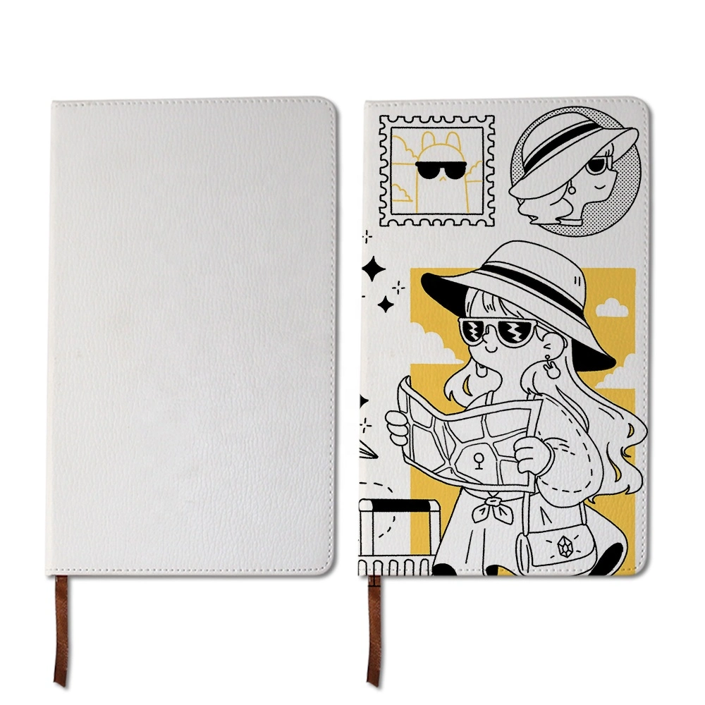 Subbank Wholesale PU Leather Notebook Cover Sublimation Blank Notebook Thermal Transfer Custom Notebook for A4/A5/A6