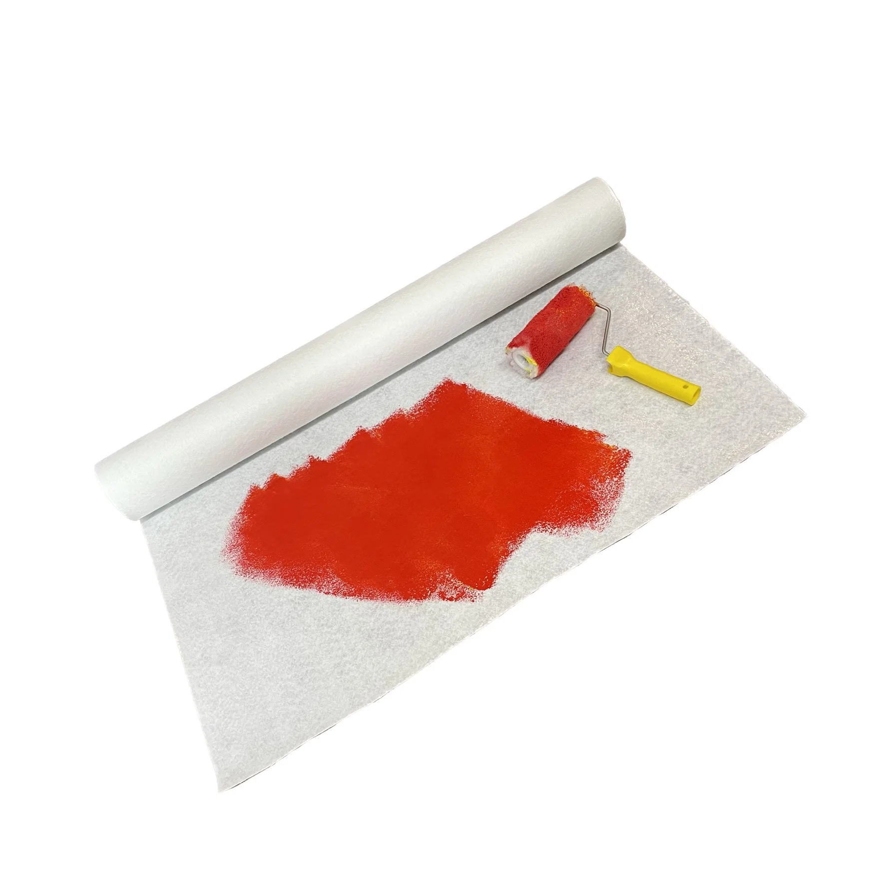 160GSM Eco-Friendly White Sticky Furniture Needle Punched Painter Felt