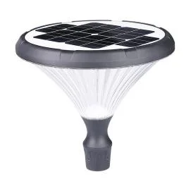 Nuevo diseño sensor todo en uno IP65 LED impermeable para exteriores Luz solar para Park Street Square