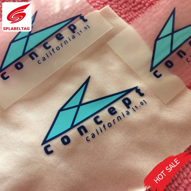 Custom Size Heat Transfer Neck Label, Heat Transfer Logo for Bags