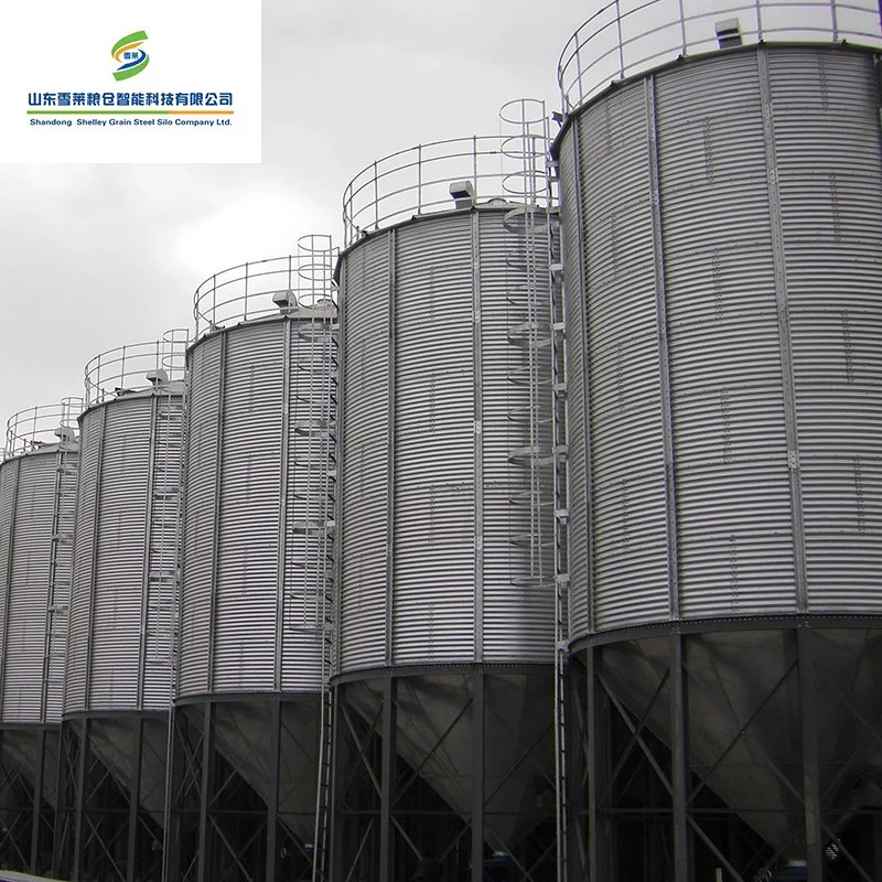 Shelley Chicken Feed Silo China Feed Supply Silo Supplier Special Hot Selling Hot DIP Galvanized Small Grain Silos Farm Feed Silos