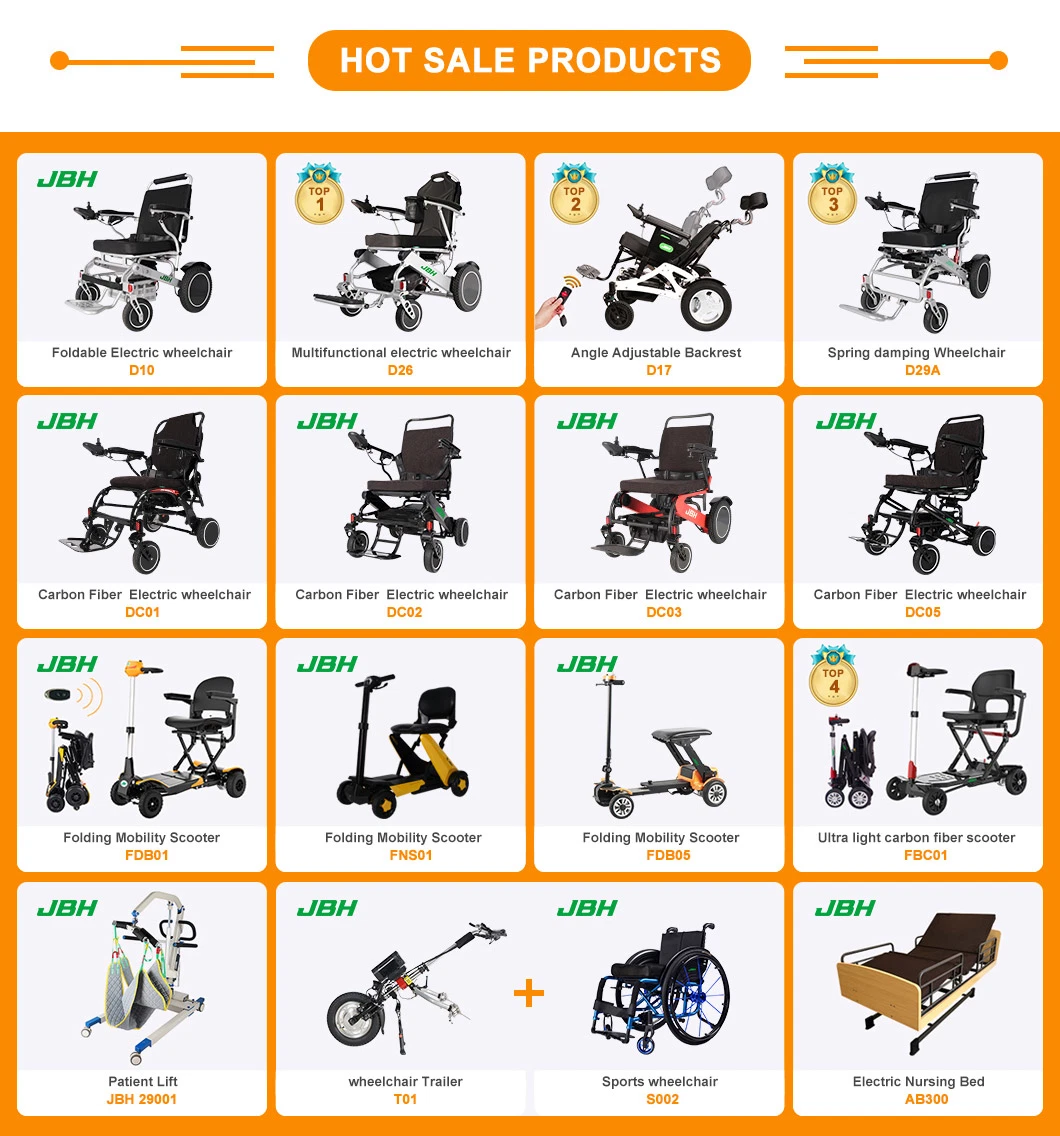 Hot Selling Rehabilitation Nursing Cheapest Standing Electric High Back Wheelchair