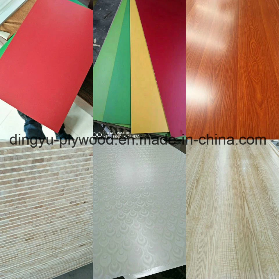 MDF /Particle Board/ Block Board / Plywood with Melamine Face Paper