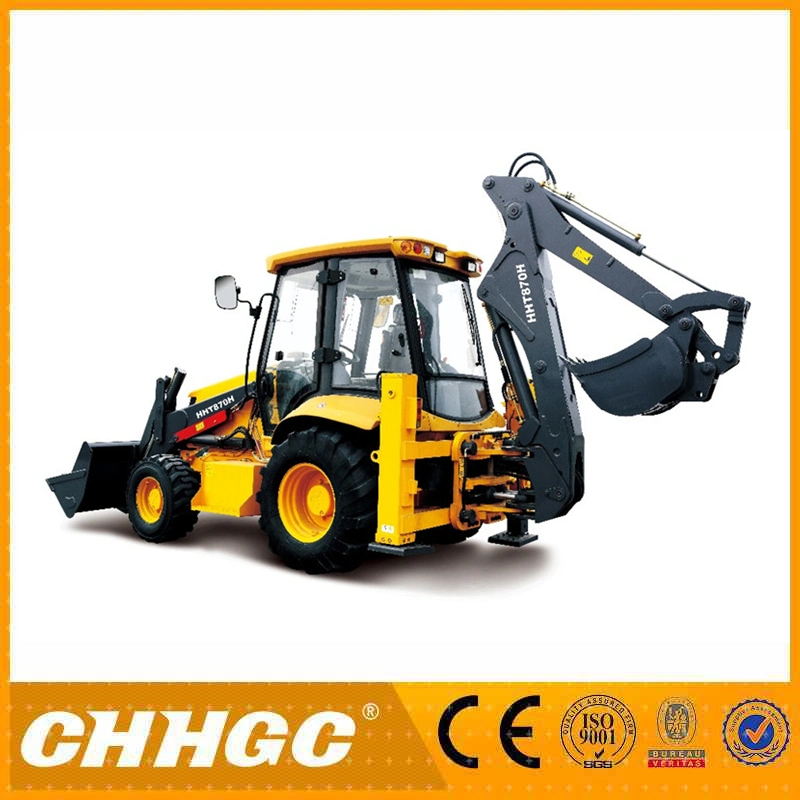 92kw 3t Loading Four Wheel Backhoe Wheel Loader