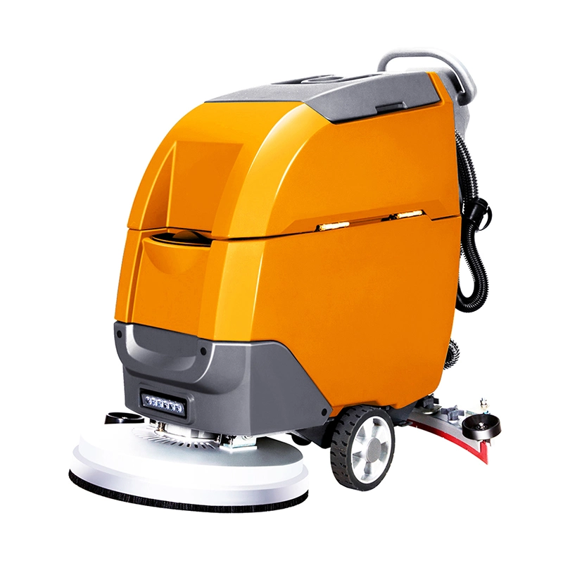 Industrial Battery Powered Walk Behind Floor Scrubber Cleaning Equipment for School/ Street /Hotel /Shops /Office