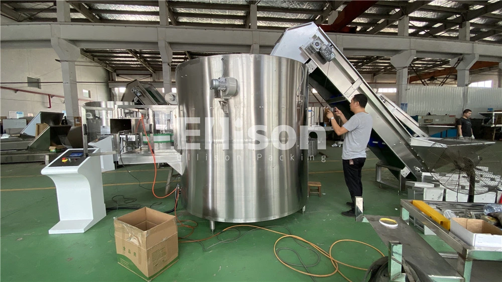 Fully Automatic Pet Plastic HDPE Bottle Unscrambler Sorting Arrange Machine