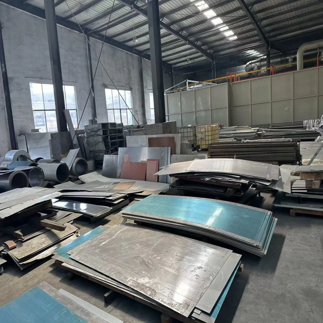 Materiales decorativos para la construcción, hojas de aluminio de varias formas