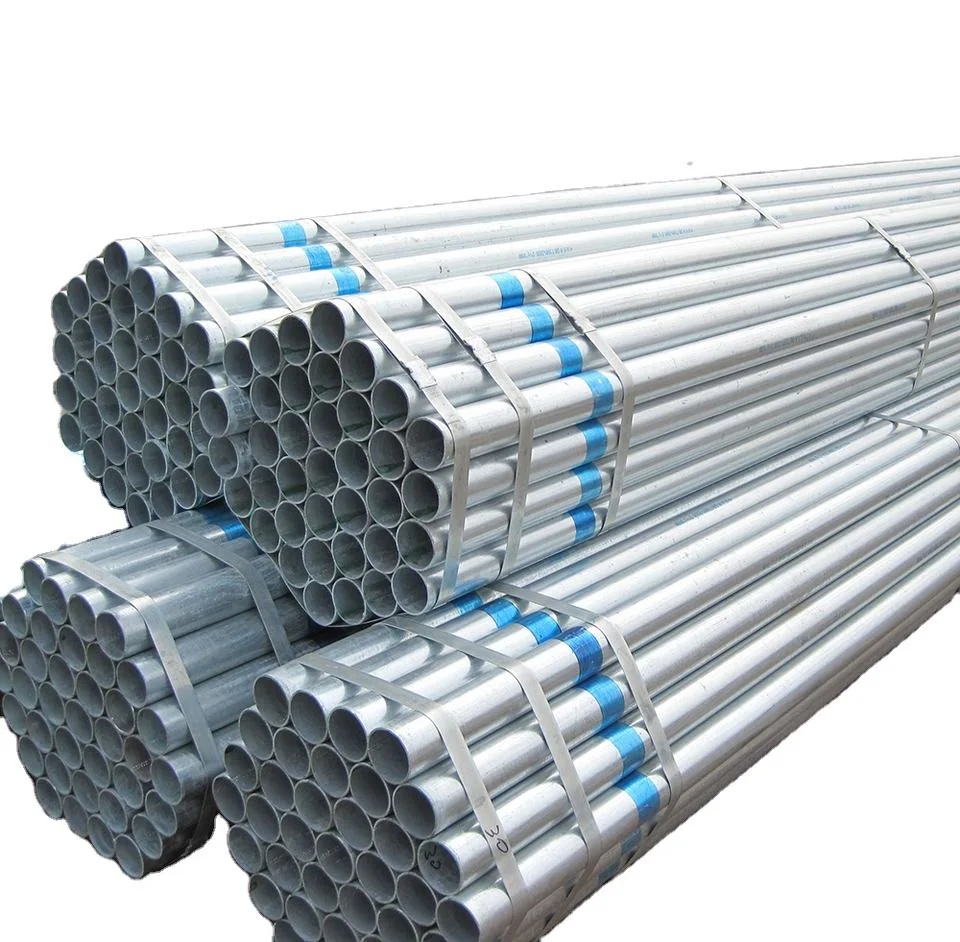 High quality/High cost performance Hot Dipped ASTM Galvanized Steel Pipe Round Gi Tubes for Construction