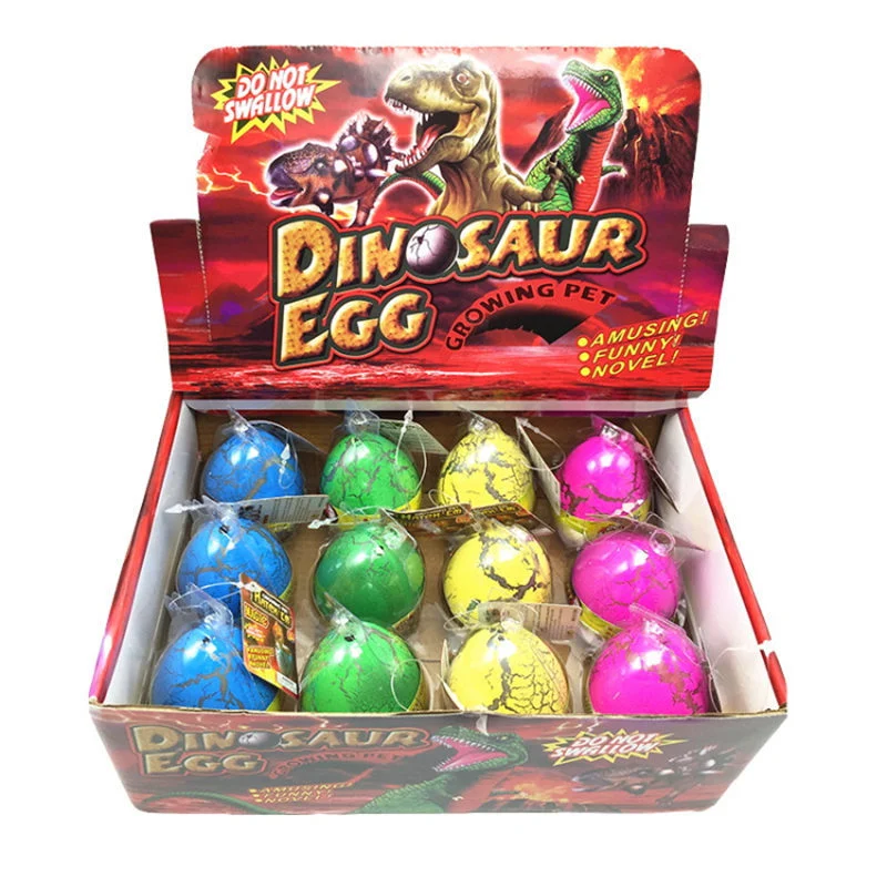 New Creative Design Educational Magic Inflation Growing Dinosaur Hatching Egg