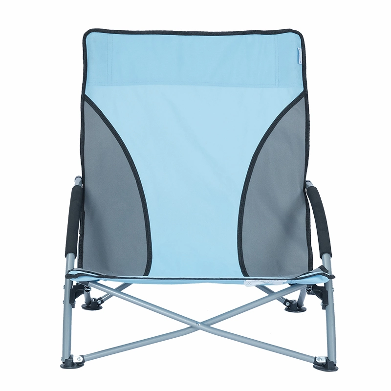 Outdoor Leisure Aluminum Lightweight Portable Folding Beach Chair