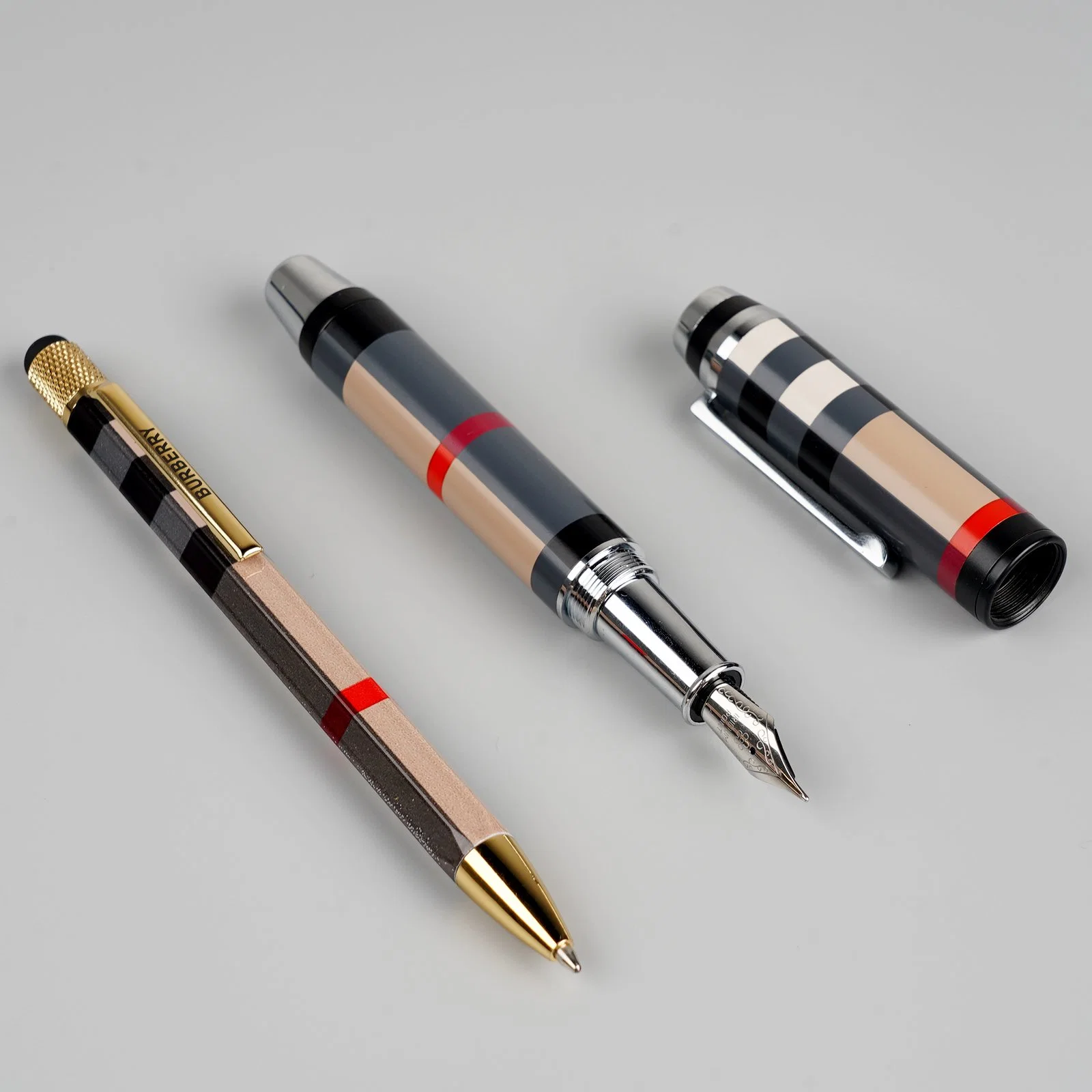 Hochwertiger Business High-End-Metall-Zeichenstift Neutraler Perlstift-Kugel Stift