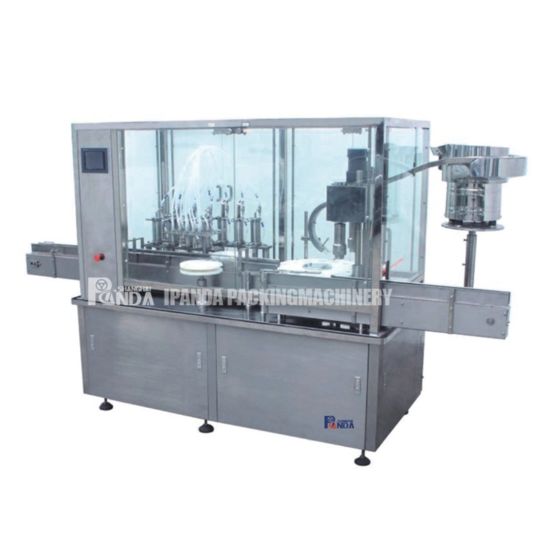 Stainless Steel Super Glue Bottle Filling Capping Machine