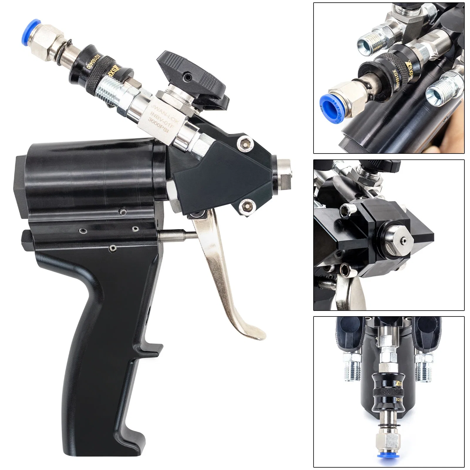 Polyurethane Spray Gun PU Foam Spray Gun, P2 Air Purge Spray Gun