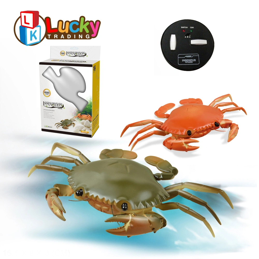 RC Crab игрушка животных дистанционного управления автомобиль электронный насекомых Для детей