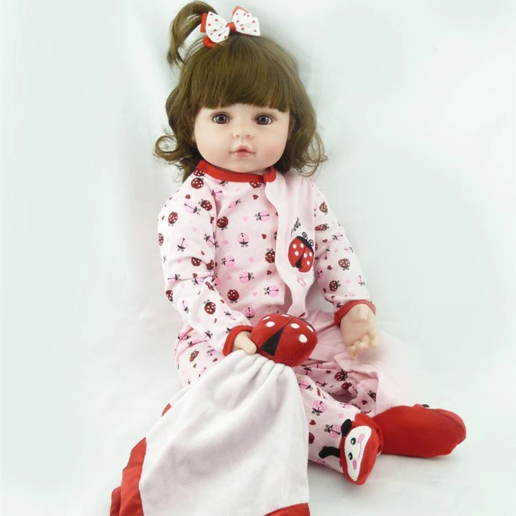 Factory Realistic Love Lifelike Reborn Baby Plastic Doll for Kids Toys