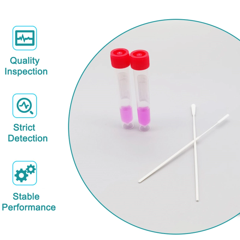 Dry Nasopharyngeal Swab Oral Vtm Swab Kit Swab Nasofaring Steril