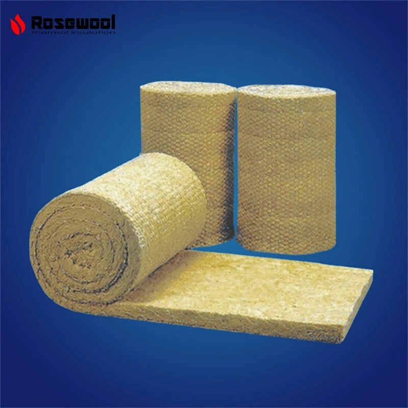 Manta de lana de roca Rockwool Material aislante con una excelente absorción acústica